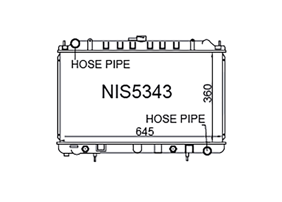 Fenix Cooling Radiator Nissan Silvia / 200SX S14 & S15 SR20DET/DE 1993-2002 Autofit