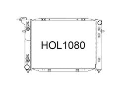 Fenix Cooling Radiator Plastic-Alloy Holden Commodore VN / VP / VR / VS & Statesman VQ / VR / VS  5.0L Petrol 1989-2000 Autofit