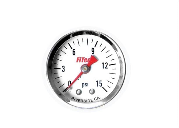 FiTech Fuel Injection FiTech Analog Fuel Pressure Gauges 80116 Autofit