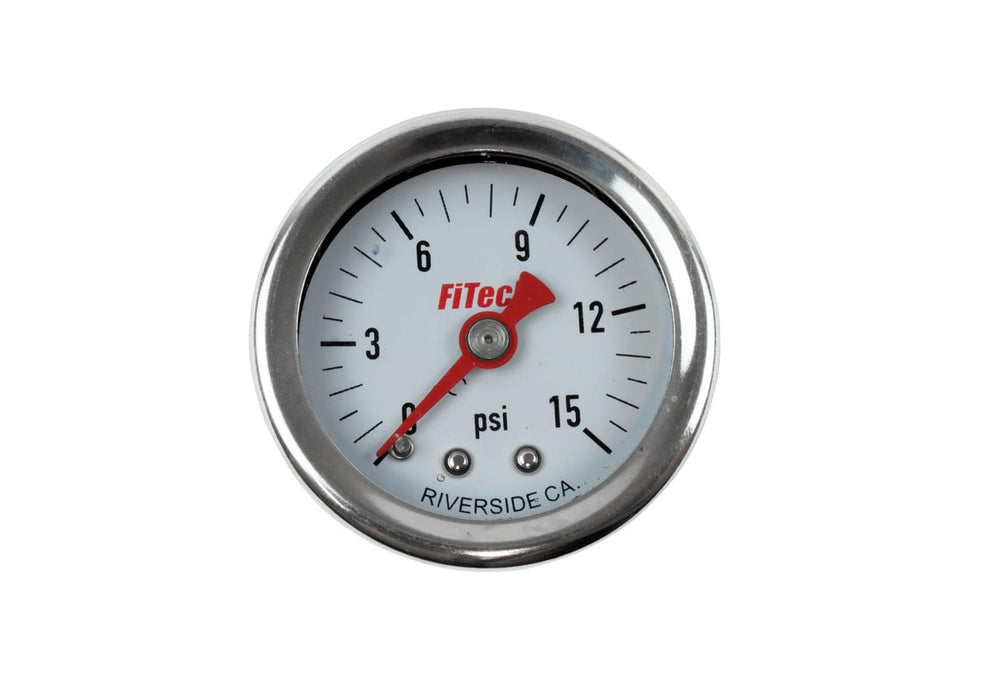 FiTech Fuel Injection FiTech Analog Fuel Pressure Gauges 80118 Autofit