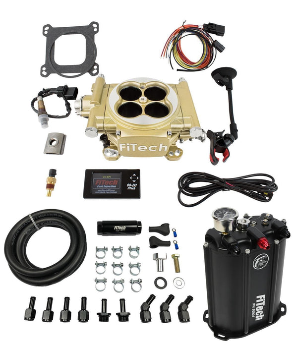 FiTech Fuel Injection FiTech Easy Street 600 HP EFI System Force Fuel Injection Master Kits 35205 Autofit