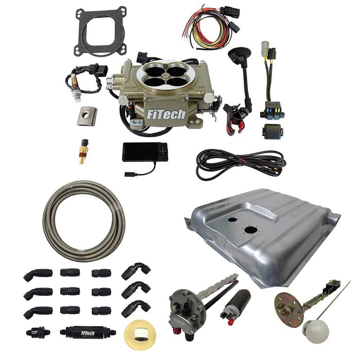 FiTech Fuel Injection FiTech Easy Street 600 HP Total Package EFI Swap Kits 38005 Autofit