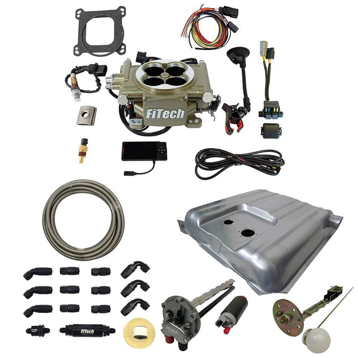 FiTech Fuel Injection FiTech Easy Street 600 HP Total Package EFI Swap Kits 38006 Autofit