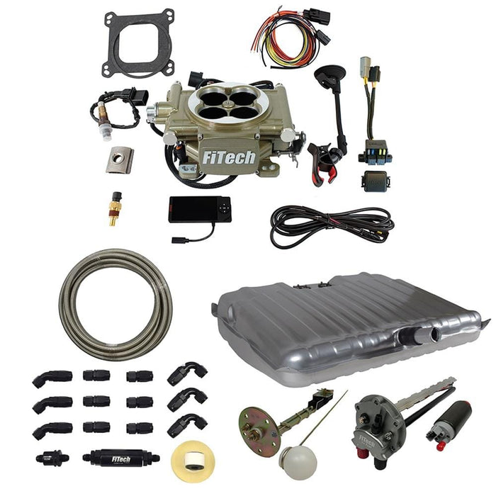 FiTech Fuel Injection FiTech Easy Street 600 HP Total Package EFI Swap Kits 38007 Autofit