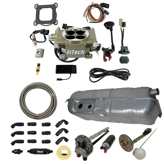 FiTech Fuel Injection FiTech Easy Street 600 HP Total Package EFI Swap Kits 38009 Autofit
