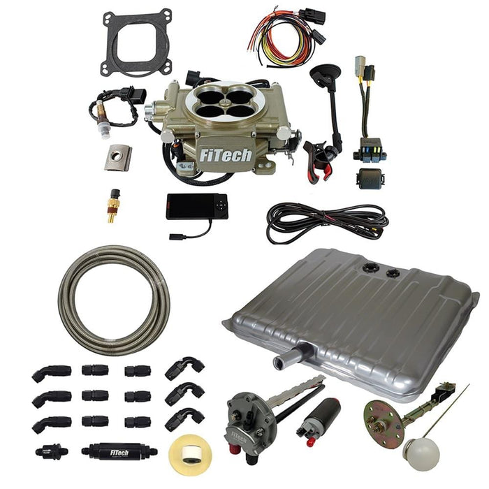 FiTech Fuel Injection FiTech Easy Street 600 HP Total Package EFI Swap Kits 38010 Autofit