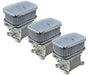 FiTech Fuel Injection FiTech EFI 3x2 D-Shaped Air Filter Assemblies 42401 Autofit