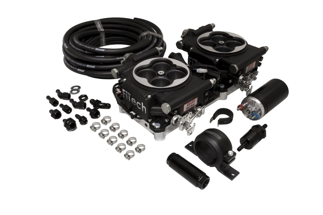 FiTech Fuel Injection FiTech Go EFI 2x4 625 HP System Fuel Injection Master Kits 31062 Autofit