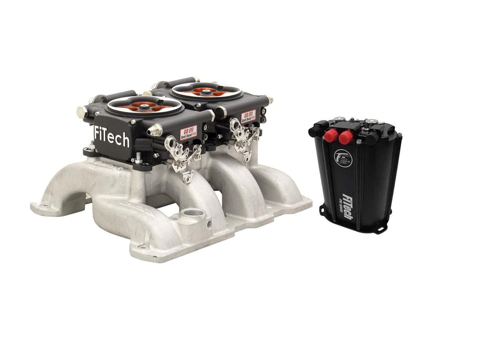 FiTech Fuel Injection FiTech Go EFI 2x4 PA 1200 HP System Force Fuel Injection Master Kits 35464 Autofit