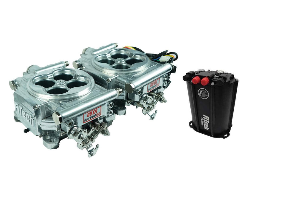 FiTech Fuel Injection FiTech Go EFI 2x4 PA 1200 HP System Force Fuel Injection Master Kits 35465 Autofit