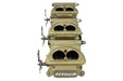 FiTech Fuel Injection FiTech Go EFI 3x2 Tri Power 600 HP Fuel Injection Systems 39610 Autofit