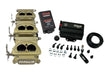 FiTech Fuel Injection FiTech Go EFI 3x2 Tri-Power 600 HP System Force Fuel Injection Master Kits 35561 Autofit