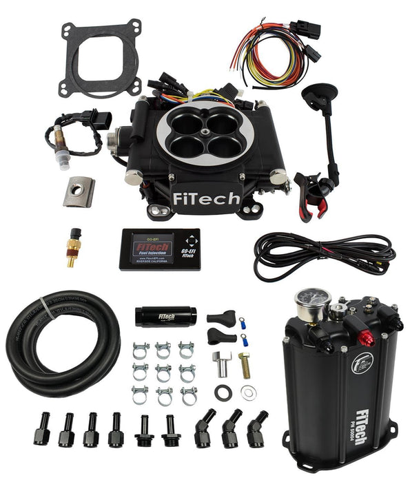 FiTech Fuel Injection FiTech Go EFI 4 600 HP Fuel Injection Systems with Force Fuel Systems 35202 Autofit