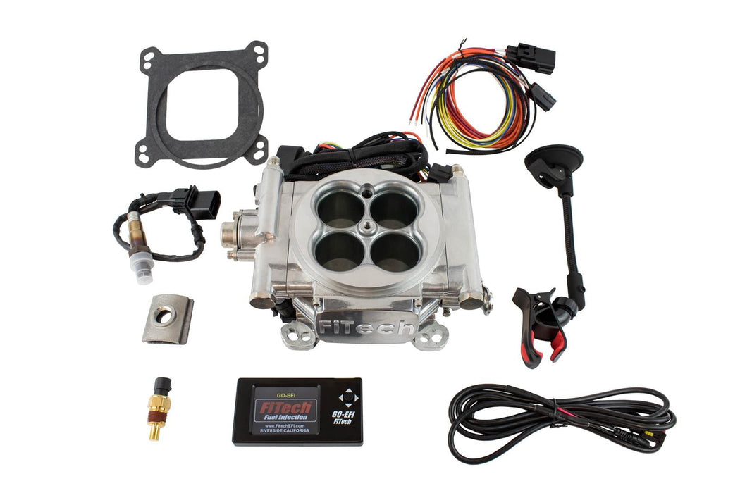 FiTech Fuel Injection FiTech Go EFI 4 600 HP Self-Tuning Fuel Injection Systems 30001 Autofit