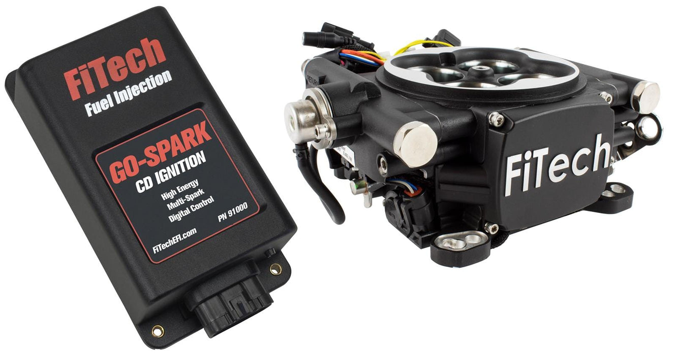 FiTech Fuel Injection FiTech Go EFI 4 600 HP Self-Tuning Fuel Injection Systems 93002 Autofit