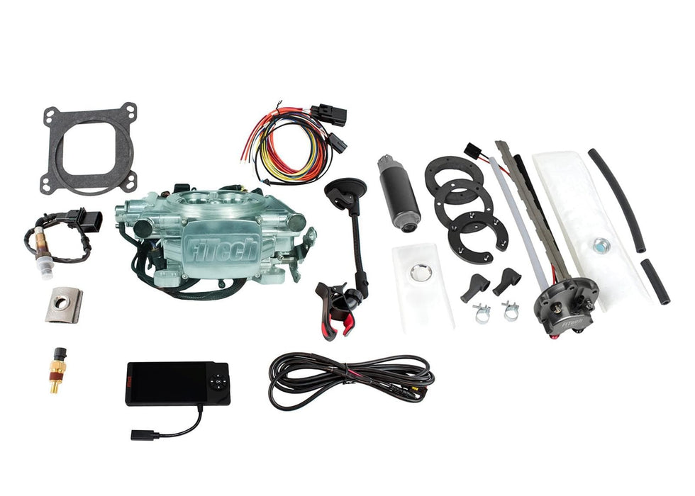 FiTech Fuel Injection FiTech Go EFI 4 600 HP Self-Tuning Fuel Injection Systems with Go Fuel In-Tank Modules 36206 Autofit