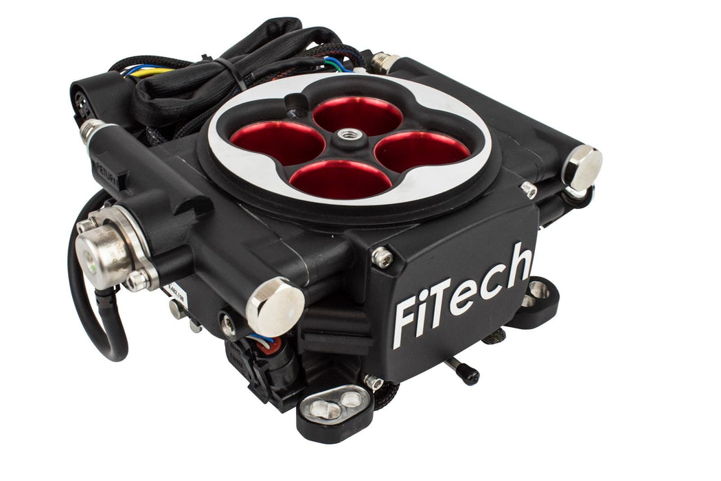 FiTech Fuel Injection FiTech Go EFI 4 Power Adder 600 HP Self-Tuning Fuel Injection Systems 30004 Autofit