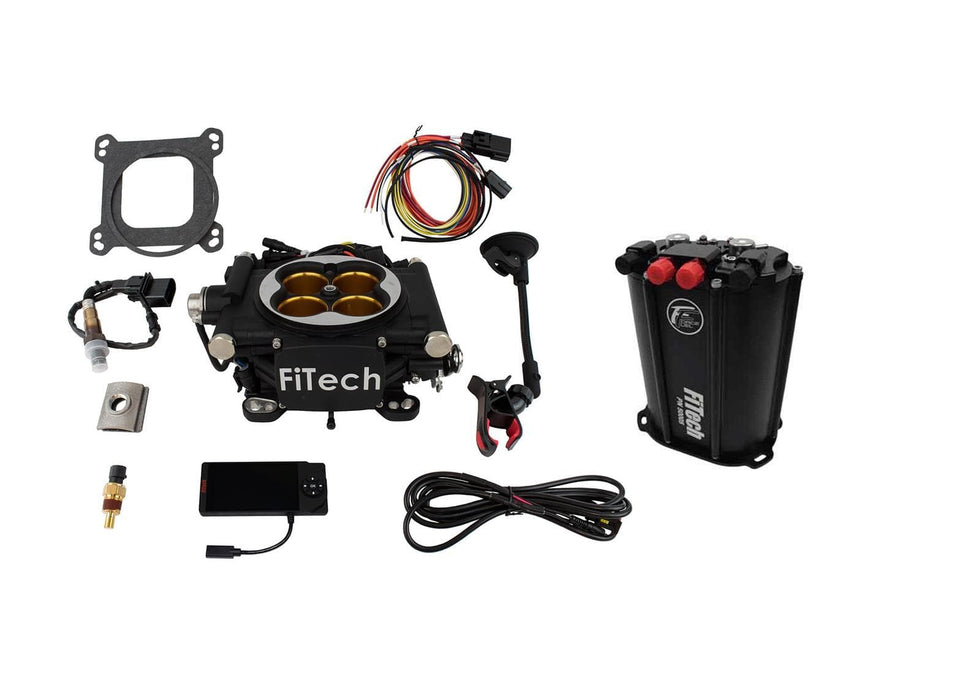 FiTech Fuel Injection FiTech Go EFI 8 1200 HP Fuel Injection Systems with Force Fuel System 35412 Autofit