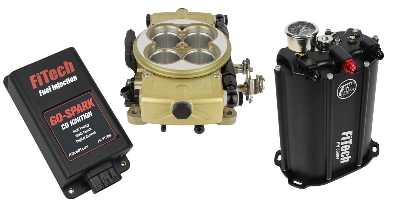 FiTech Fuel Injection FiTech Go EFI Classic 650 HP Fuel Injection Systems with Force Fuel Systems 93520 Autofit