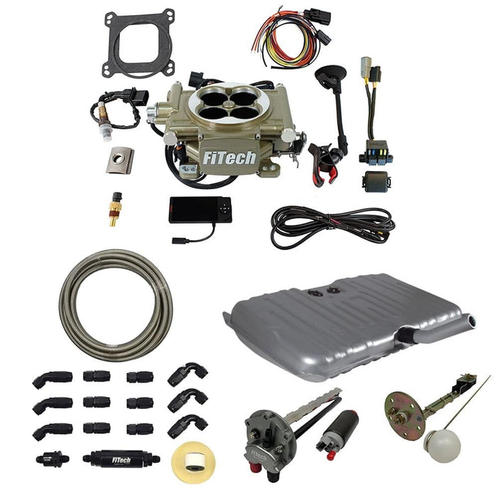 FiTech Fuel Injection FiTech MeanStreet 800 HP Fuel Injection Systems with HyperFuel Tight Fit In-Tank Fuel Modules 38008 Autofit