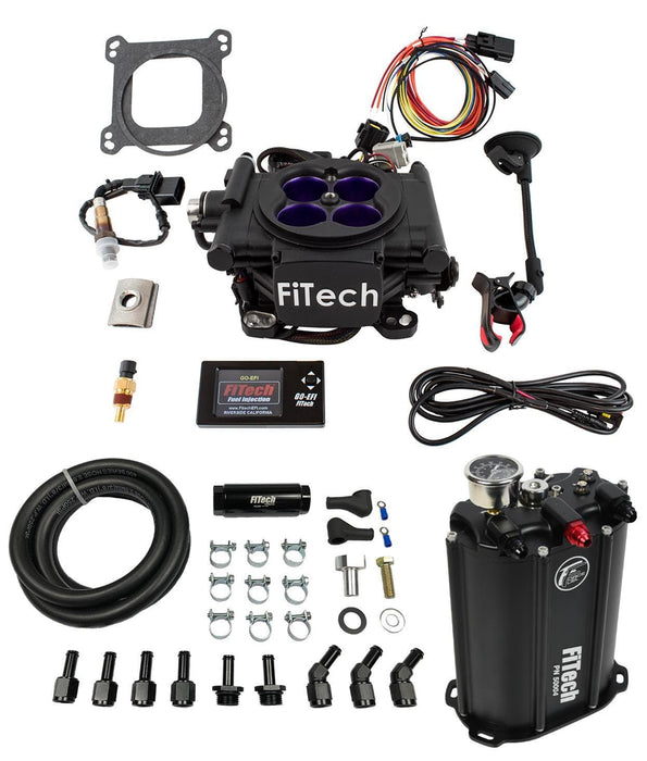 FiTech Fuel Injection FiTech MeanStreet EFI 800 HP Fuel Injection Systems with Force Fuel Systems 35208 Autofit