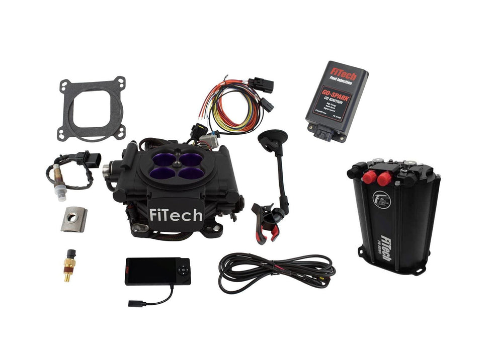 FiTech Fuel Injection FiTech MeanStreet EFI 800 HP Fuel Injection Systems with Force Fuel Systems 93548 Autofit