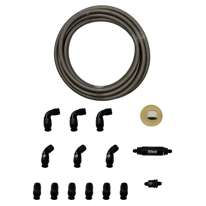 FiTech Fuel Injection FiTech Stainless Steel Fuel Line Kits 51006 Autofit