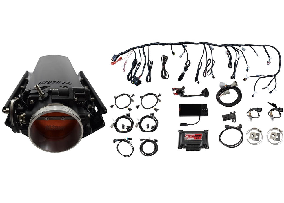 FiTech Fuel Injection FiTech Ultimate LS 1,000 HP EFI Fuel Injection Systems 70033 Autofit