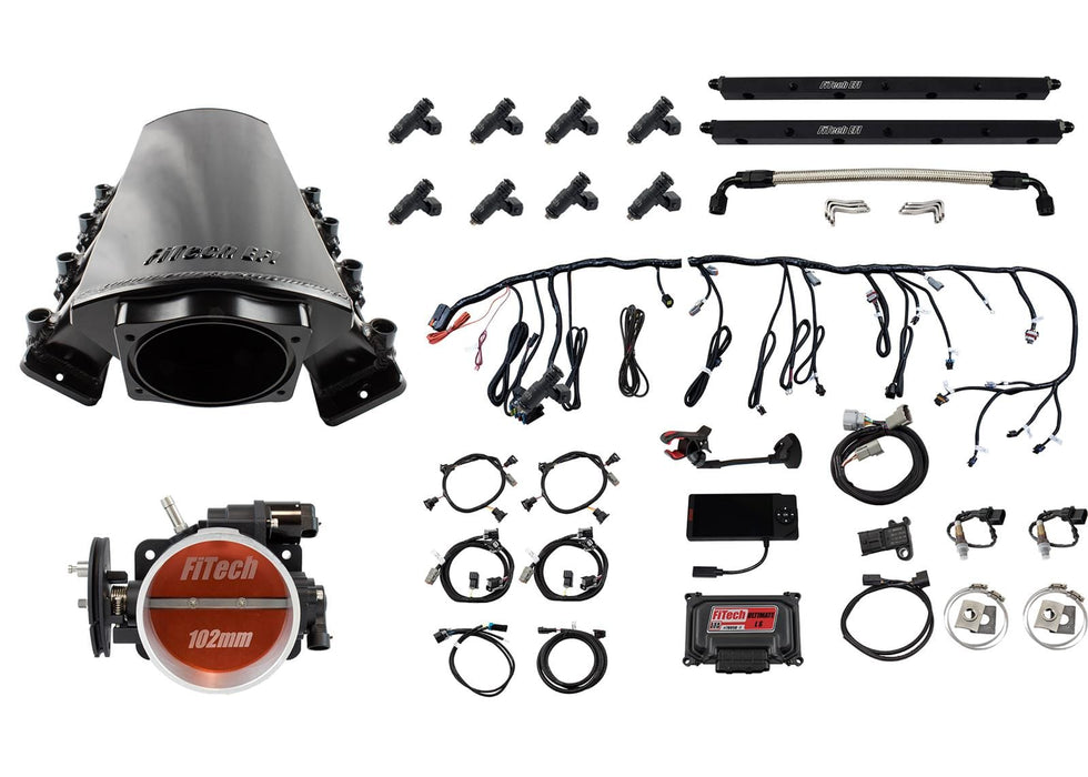FiTech Fuel Injection FiTech Ultimate LS 1,000 HP EFI Fuel Injection Systems 70037 Autofit