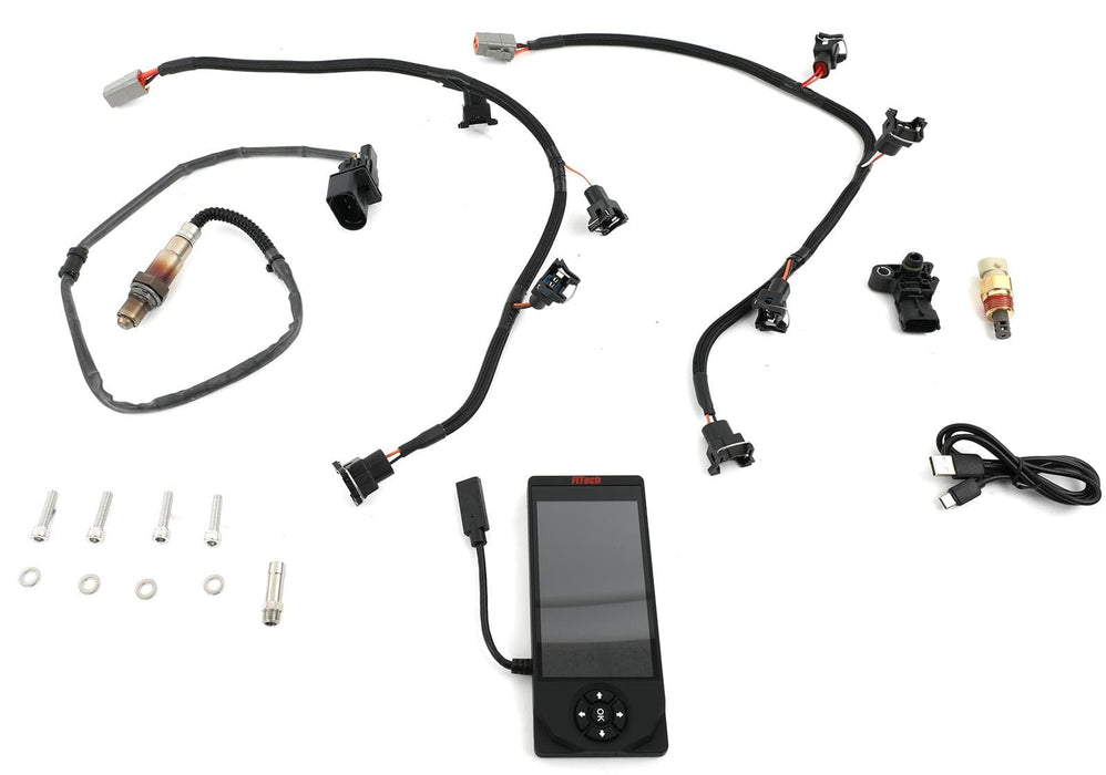 FiTech Fuel Injection FiTech Ultimate LS EFI 500 HP Fuel Injection Systems 70002 Autofit