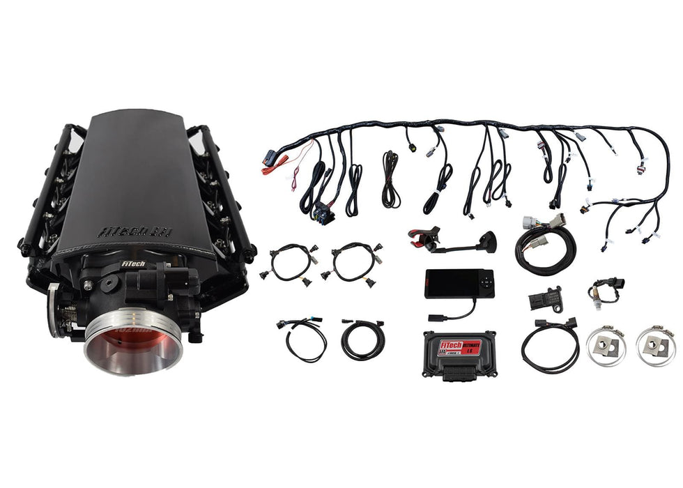 FiTech Fuel Injection FiTech Ultimate LS EFI 500 HP Fuel Injection Systems 70002 Autofit