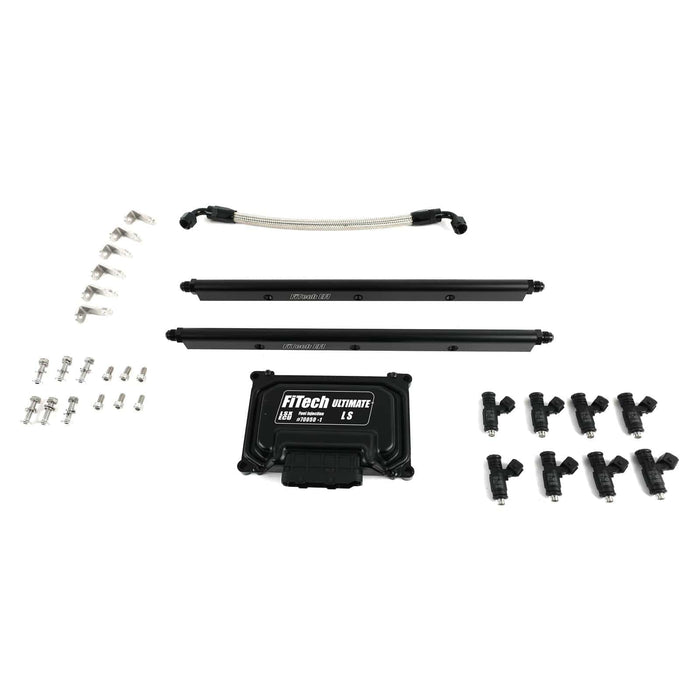 FiTech Fuel Injection FiTech Ultimate LS EFI 500 HP Fuel Injection Systems 70007 Autofit