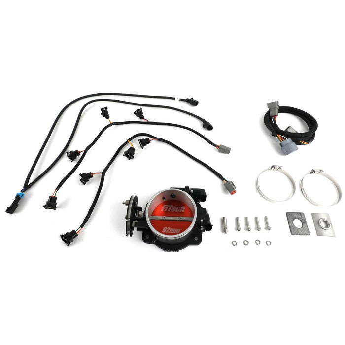 FiTech Fuel Injection FiTech Ultimate LS EFI 500 HP Fuel Injection Systems 70007 Autofit