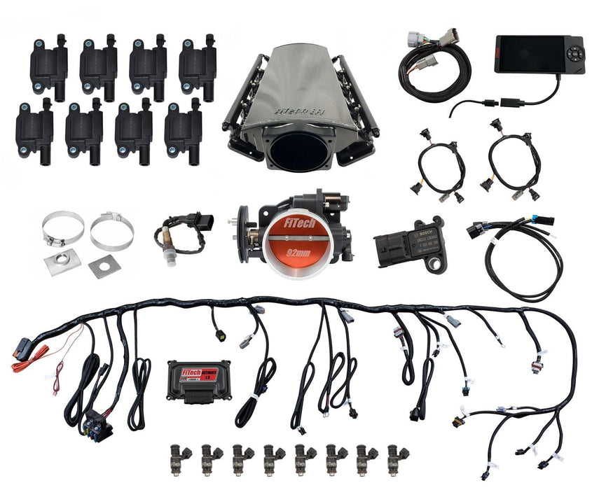 FiTech Fuel Injection FiTech Ultimate LS EFI 500 HP Fuel Injection Systems 78012 Autofit