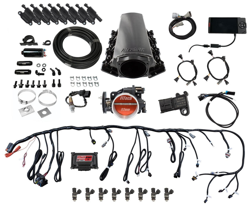 FiTech Fuel Injection FiTech Ultimate LS EFI 500 HP Fuel Injection Systems 78102 Autofit