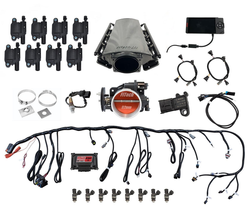 FiTech Fuel Injection FiTech Ultimate LS EFI 500 HP Fuel Injection Systems 79011 Autofit