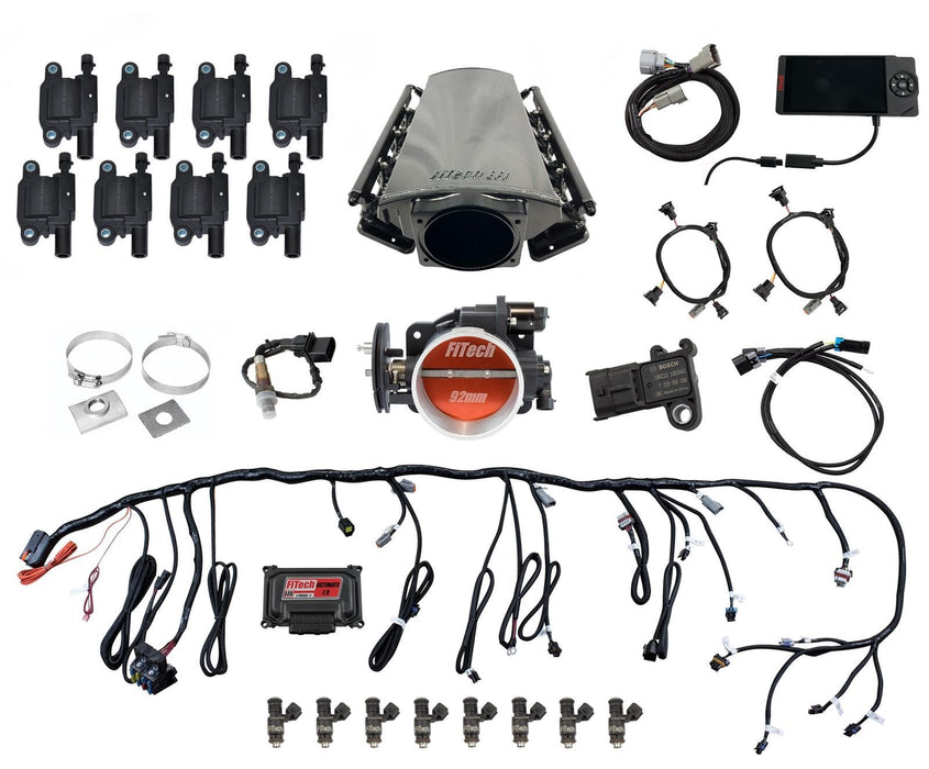 FiTech Fuel Injection FiTech Ultimate LS EFI 500 HP Fuel Injection Systems 79012 Autofit