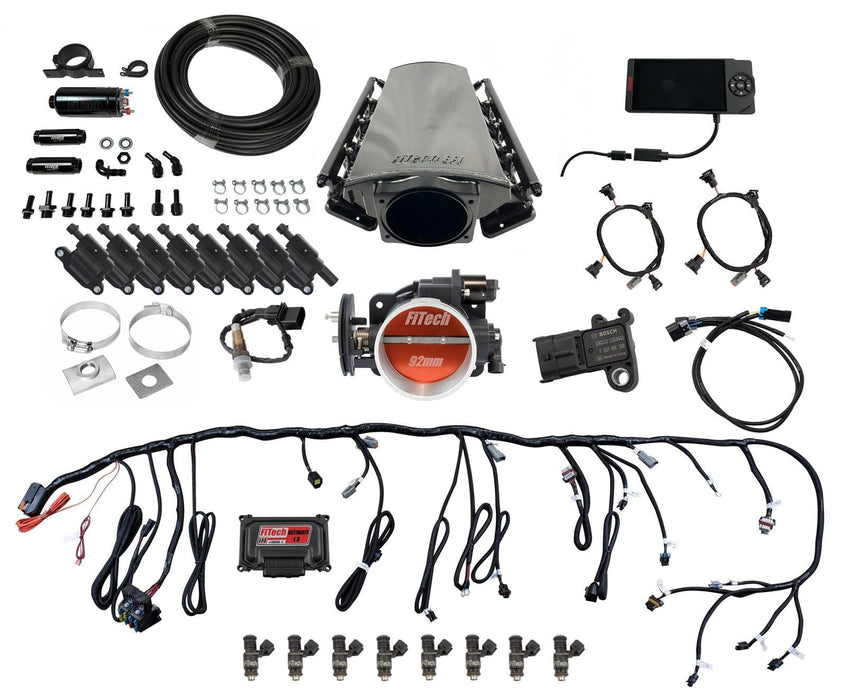 FiTech Fuel Injection FiTech Ultimate LS EFI 500 HP Fuel Injection Systems 79111 Autofit