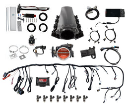 FiTech Fuel Injection FiTech Ultimate LS EFI 500 HP Fuel Injection Systems with Go Fuel In-Tank Module 76202 Autofit
