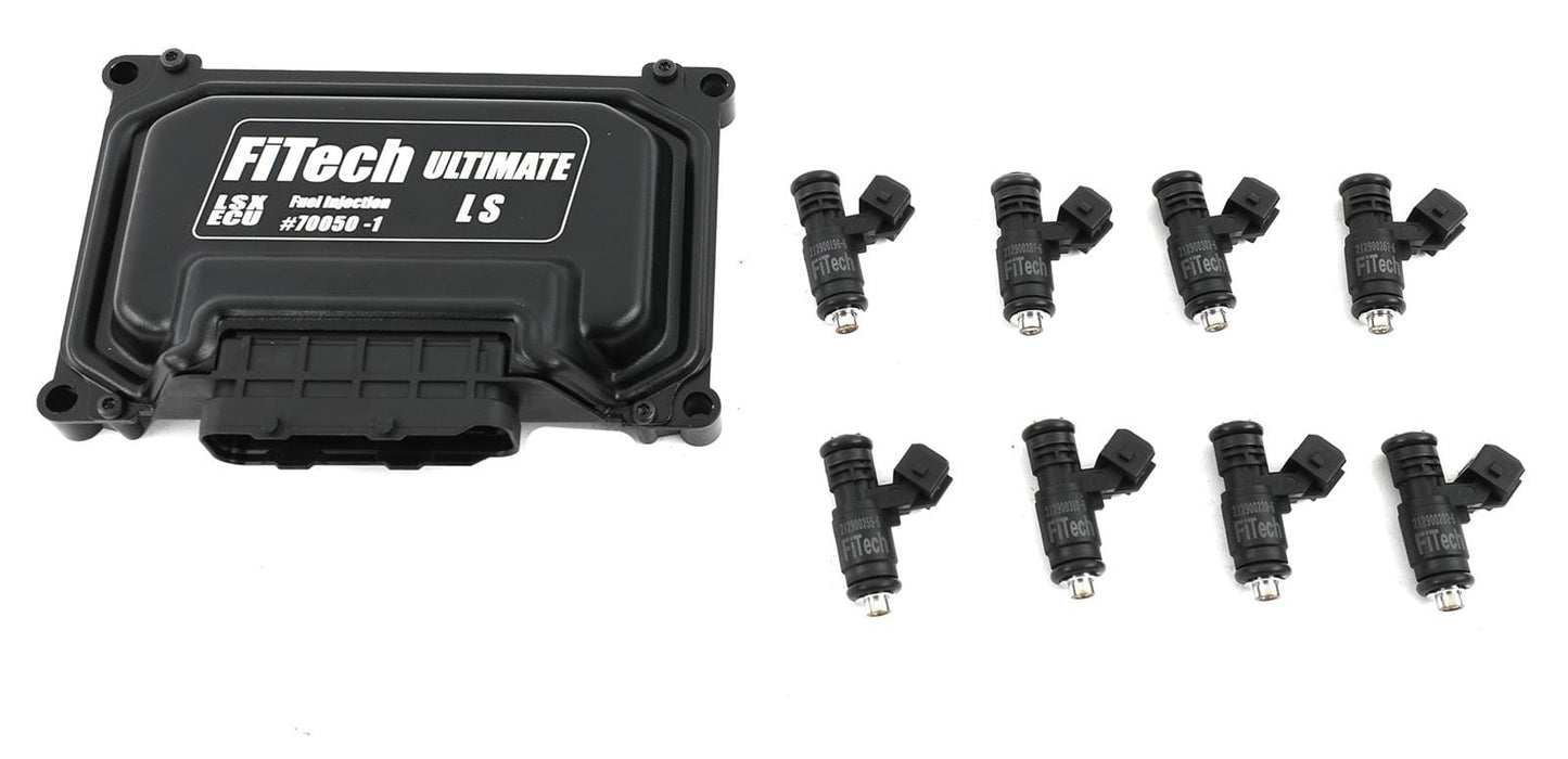 FiTech Fuel Injection FiTech Ultimate LS EFI 750 HP Fuel Injection Systems 70004 Autofit