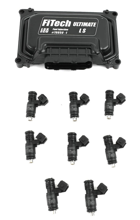 FiTech Fuel Injection FiTech Ultimate LS EFI 750 HP Fuel Injection Systems 70009 Autofit