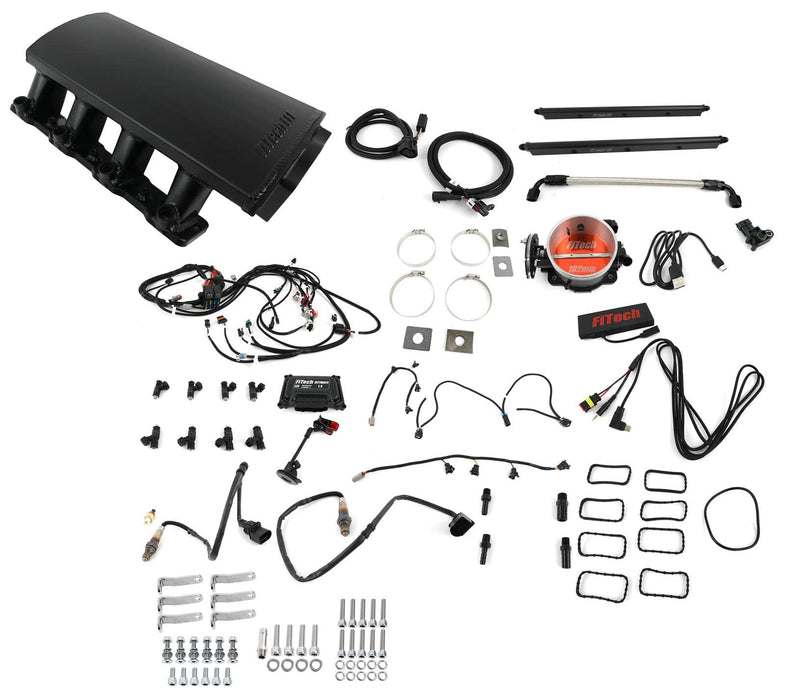 FiTech Fuel Injection FiTech Ultimate LS EFI 750 HP Fuel Injection Systems 70013 Autofit