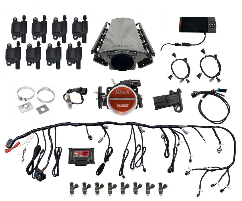 FiTech Fuel Injection FiTech Ultimate LS EFI 750 HP Fuel Injection Systems 78013 Autofit