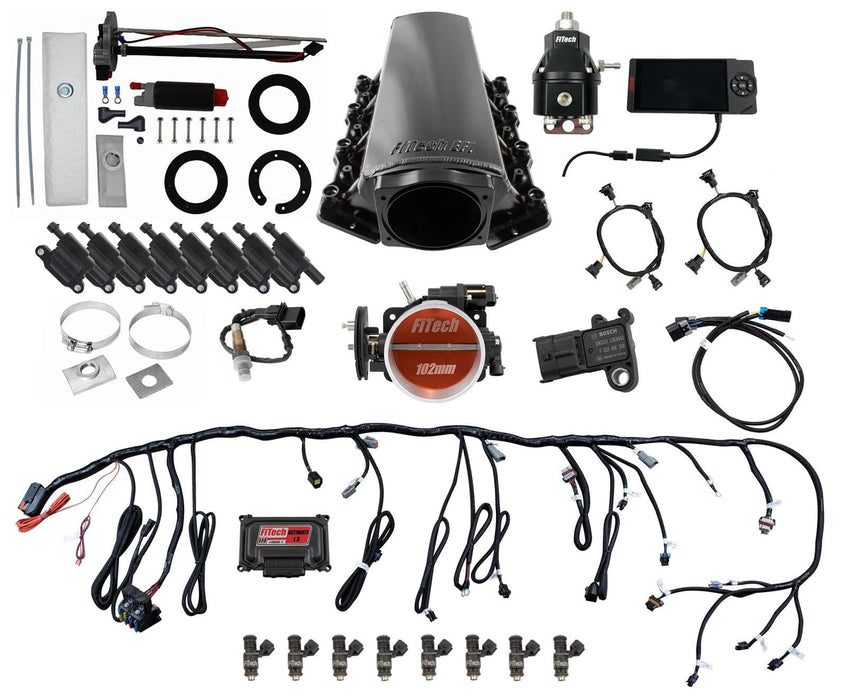 FiTech Fuel Injection FiTech Ultimate LS EFI 750 HP Fuel Injection Systems 78603 Autofit