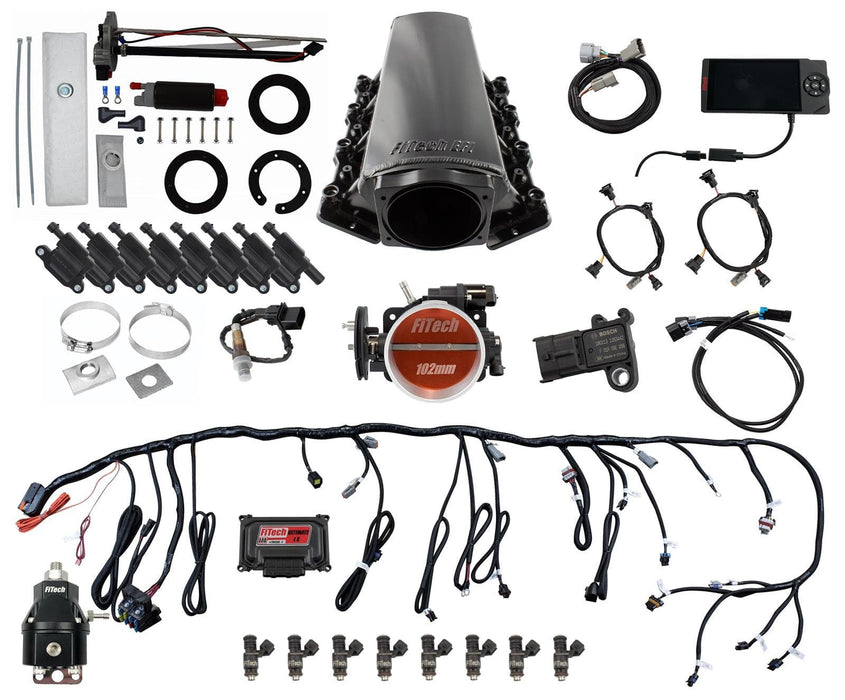 FiTech Fuel Injection FiTech Ultimate LS EFI 750 HP Fuel Injection Systems 78604 Autofit