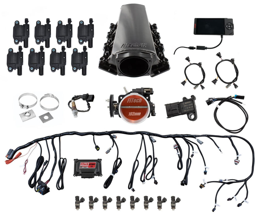 FiTech Fuel Injection FiTech Ultimate LS EFI 750 HP Fuel Injection Systems 79003 Autofit