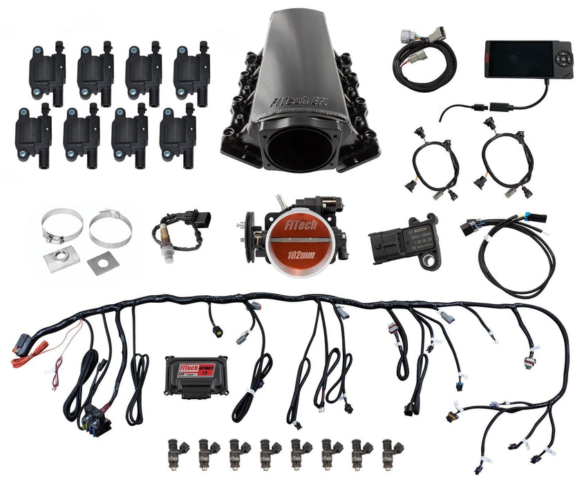 FiTech Fuel Injection FiTech Ultimate LS EFI 750 HP Fuel Injection Systems 79009 Autofit