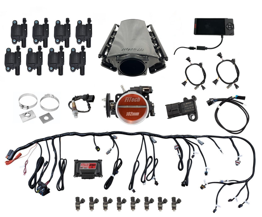 FiTech Fuel Injection FiTech Ultimate LS EFI 750 HP Fuel Injection Systems 79013 Autofit