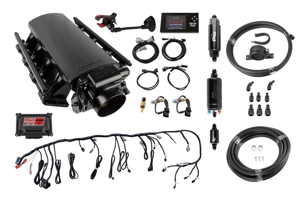 FiTech Fuel Injection FiTech Ultimate LS Truck EFI 750 HP Fuel Injection Systems 71008 Autofit