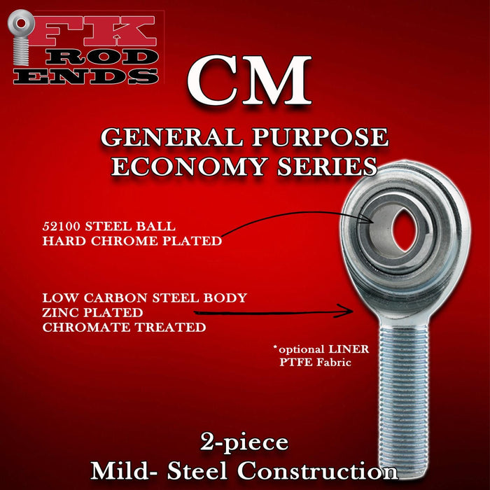 FK Rod Ends FK CM/CF Series Rod Ends CM12 Autofit